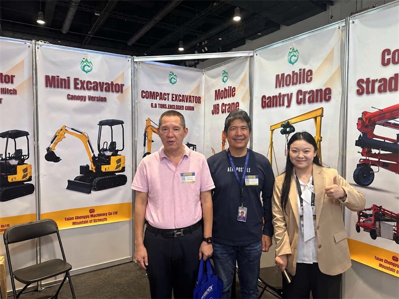 Tai'an Chengyue International Trading Co., Ltd. Successfully Participated in PHILCONSTRUCT Manila 2026