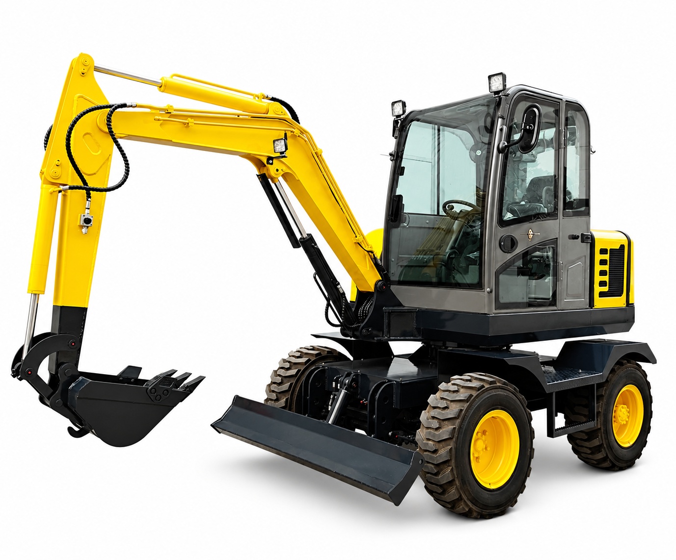 wheeled excavator_副本